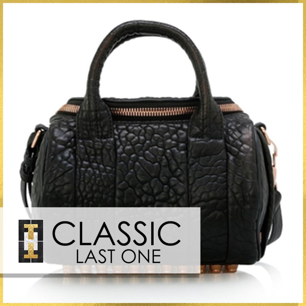 ❣️SOLD❣️ALEXANDER WANG MINI ROCKIE ROSE GOLD HDWR